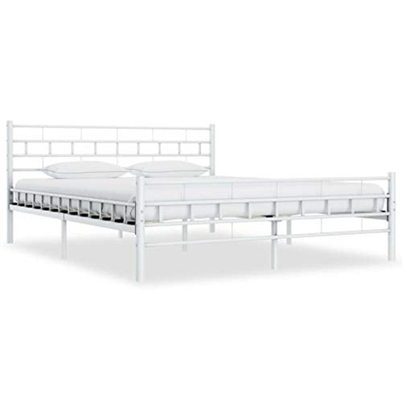 SKM Giroletto Bianco in Metallo 160×200 cm (22.59kg)