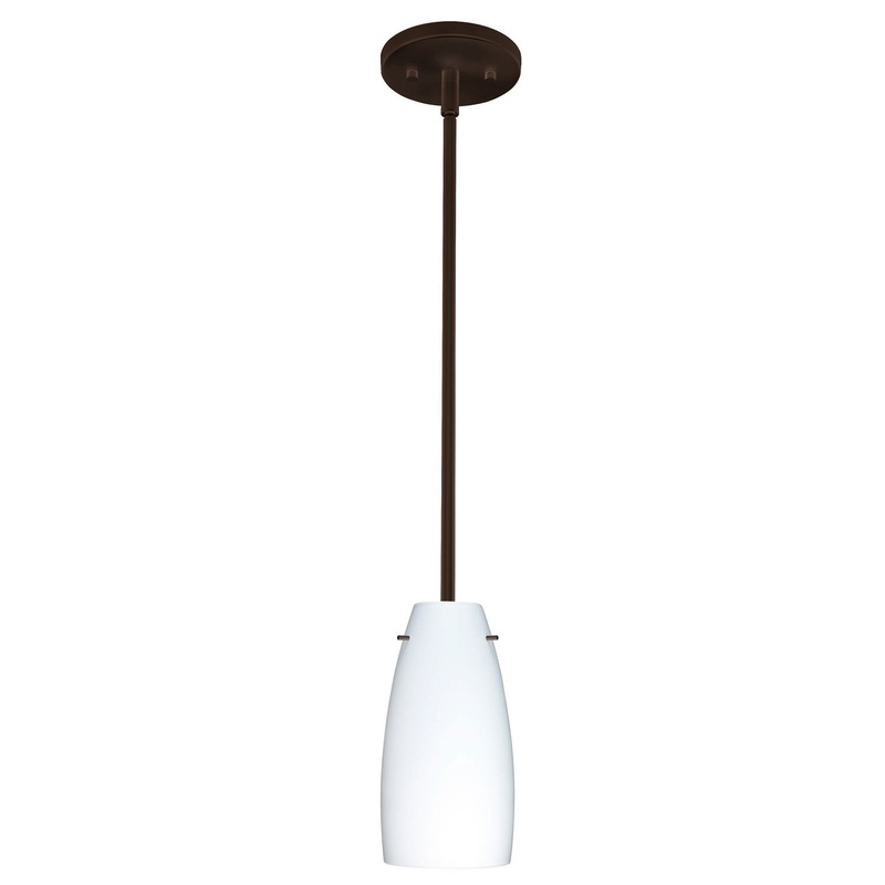 Besa 1TT-151207-BR Tao One Light Pendant Bronze