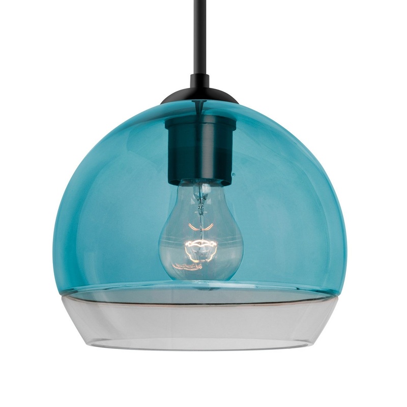 Besa J-ALLY8BL-BK Besa Ally 8 Pendant One Light Pendant Black