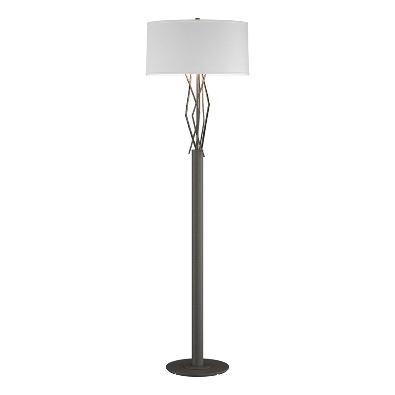 Brindille Floor Lamp Natural Iron Natural Anna Shade (SF)