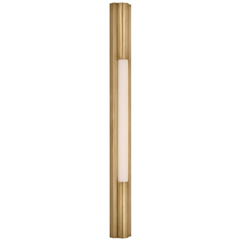 LED Bath Light from the Ellington Collection in Hand-Rubbed Antique Brass Finish by Visual Comfort Signature