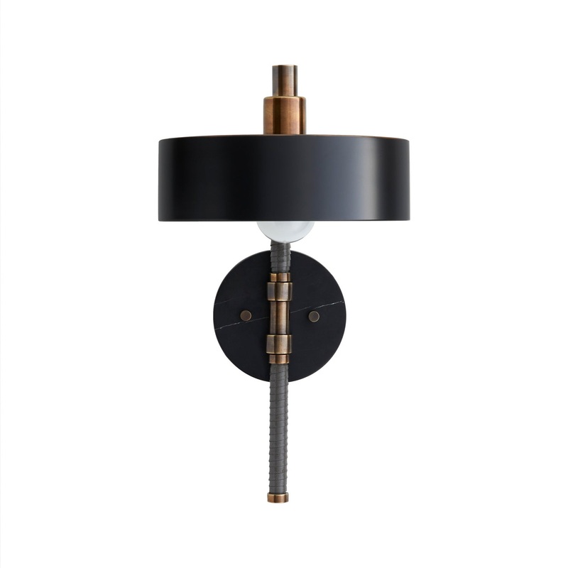 Arteriors 49175 Aaron One Light Wall Sconce Bronze