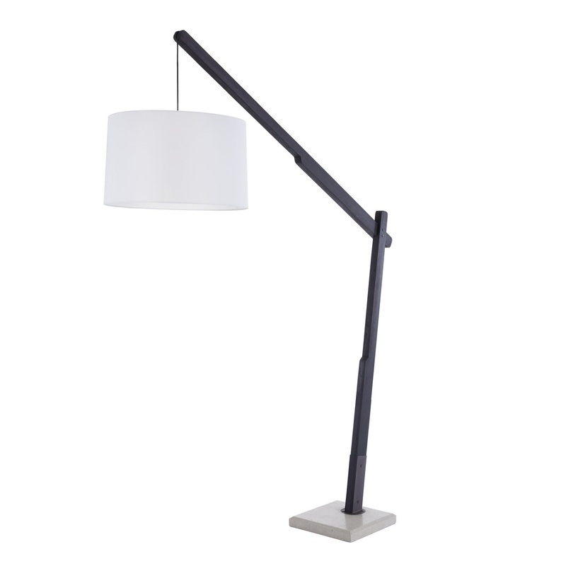 Arteriors 75006-869 Sarsa One Light Floor Lamp Ebony
