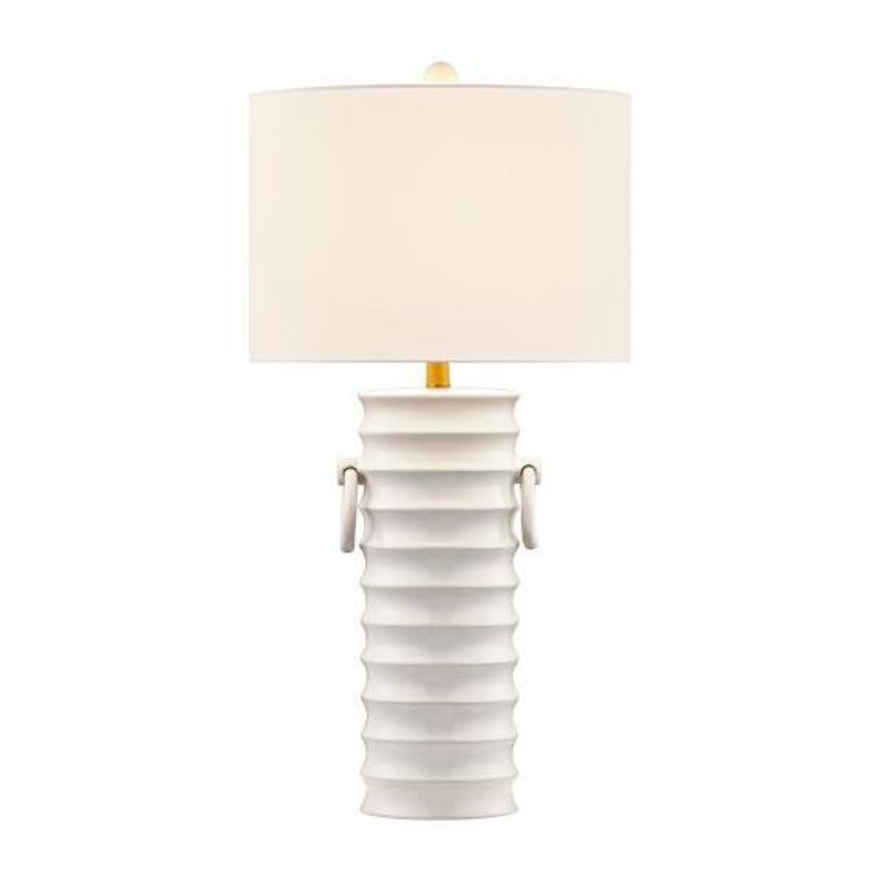 Cindy 1-Light Table Lamp White