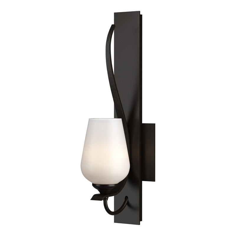 Flora Sconce Oil Rubbed Bronze Opal Glass (GG)