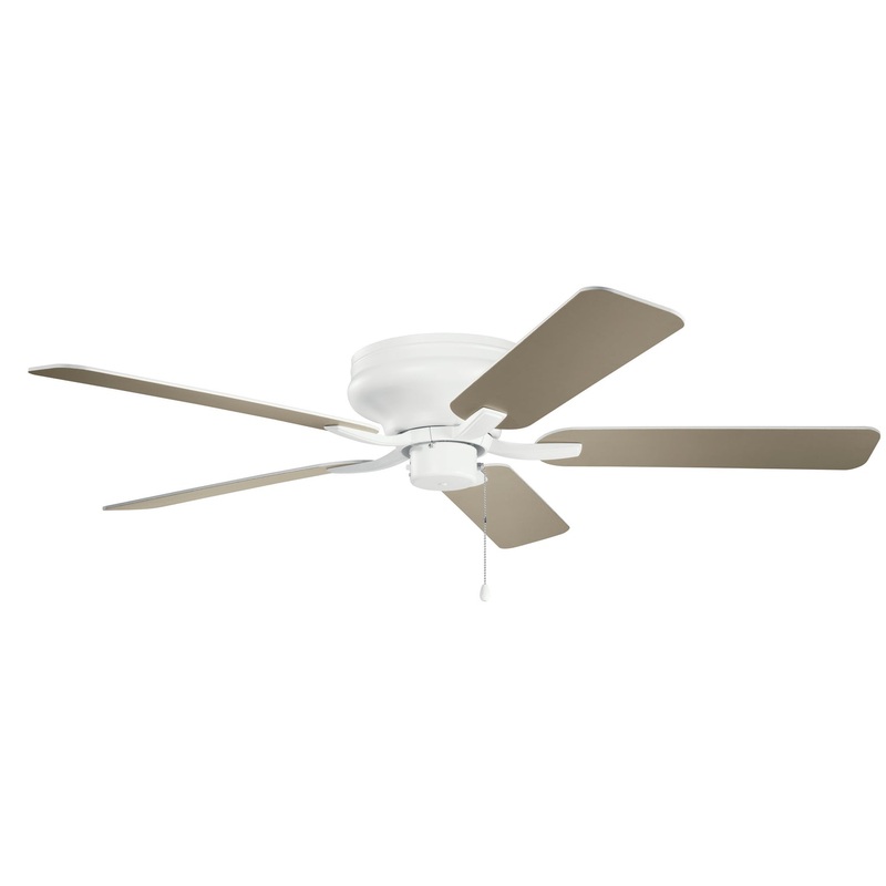 Kichler 330020MWH 52″ Ceiling Fan, Matte White