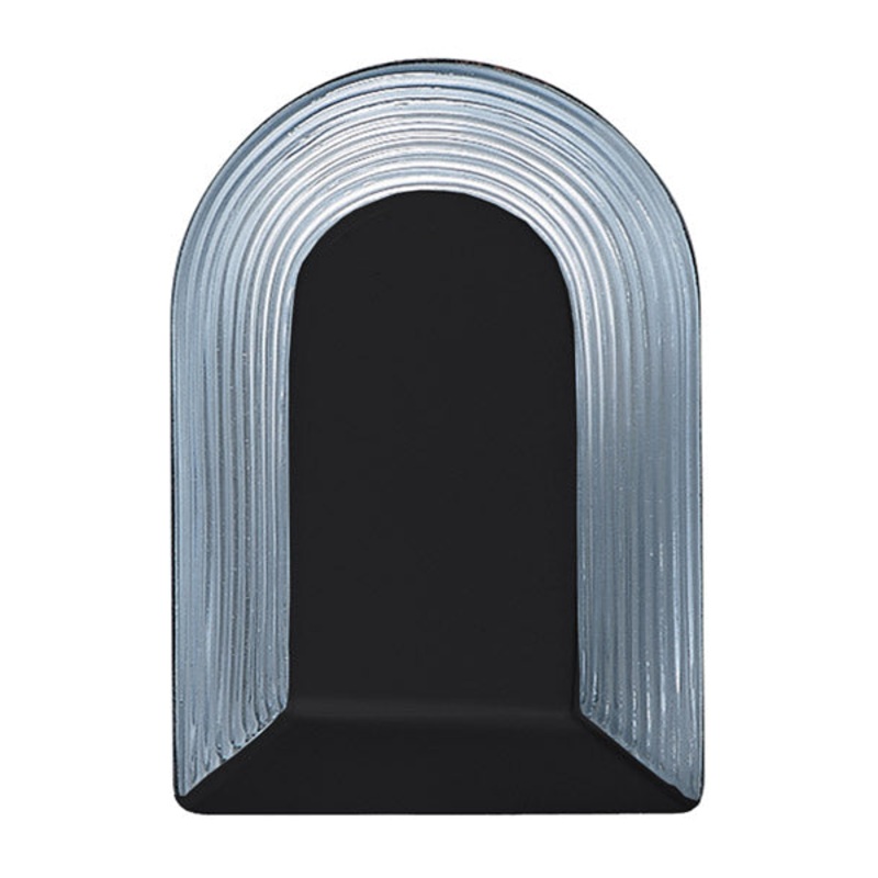 One Light Outdoor Wall Sconce from the Costaluz Series Collection in Black/Clear Finish by Besa