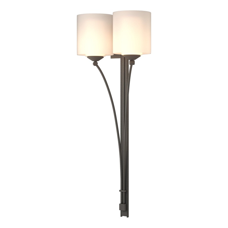 Formae Contemporary 2-Light Sconce Natural Iron