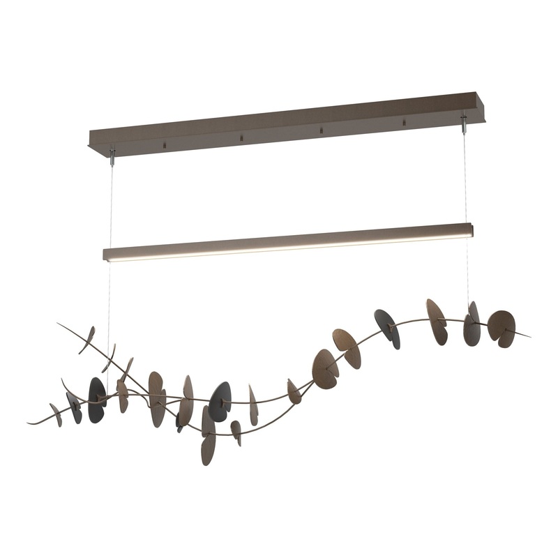 Lily LED Pendant Bronze Black