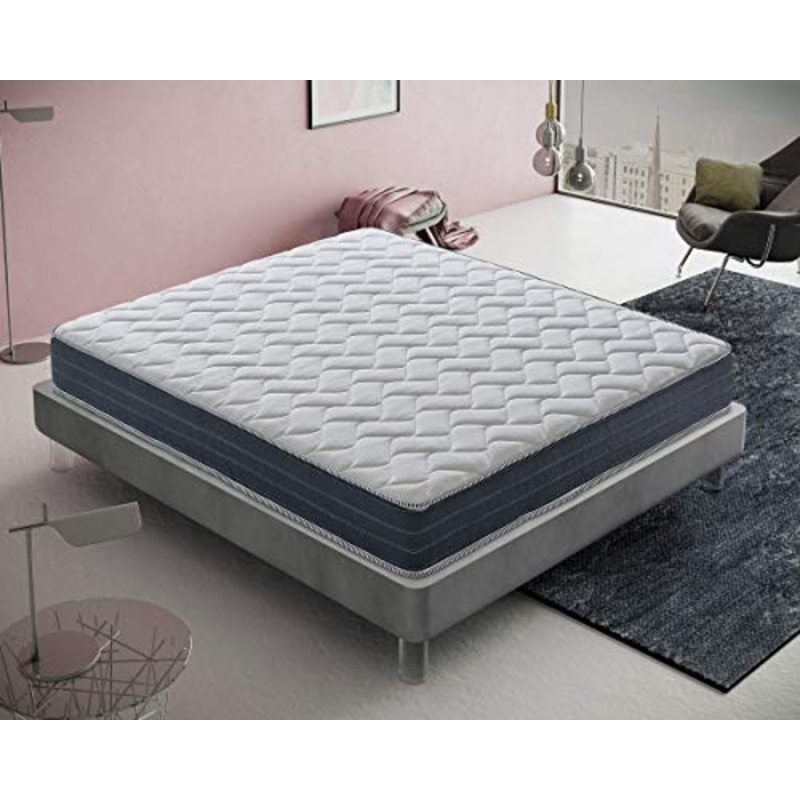 Materassiedoghe – Materasso Memory Foam Matrimoniale – 11 Zone differenziate Ortopedico Certificato Presidio Medico Classe I con DETRAZIONE FISCALE (160×190)