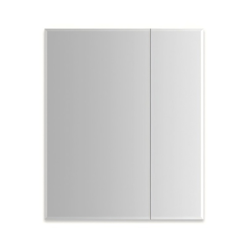 Medicine Cabinet M Series Reserve 30 x 36 x 6 Inch 2 Doors Mirrored Slow Closing Left Beveled Edge/Electric/Interior Light