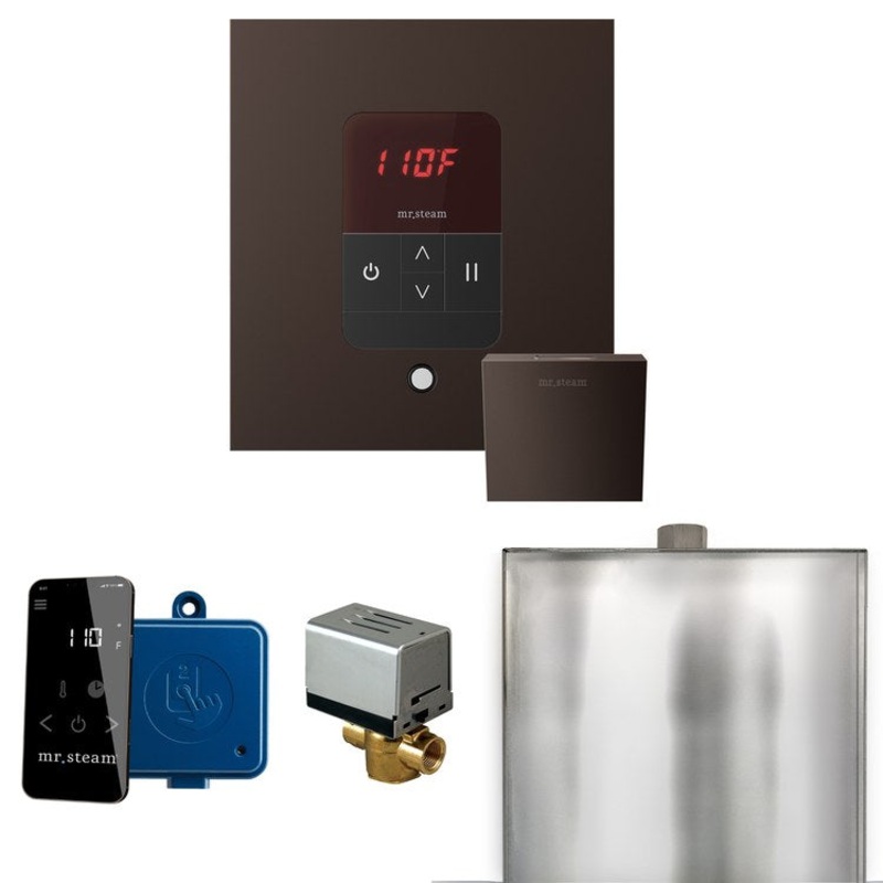 Steam Kit Basic Butler Oil Rubbed Bronze Control Package Square