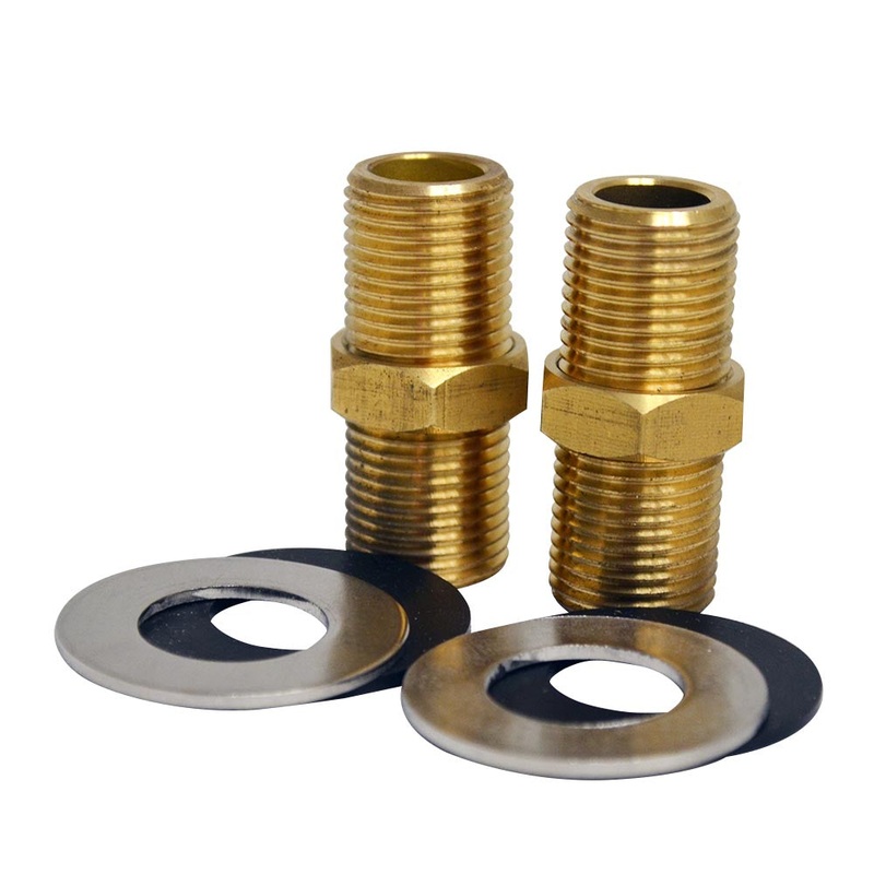 2″ Brass Nipple for Whitehaus Utility Faucet Installation