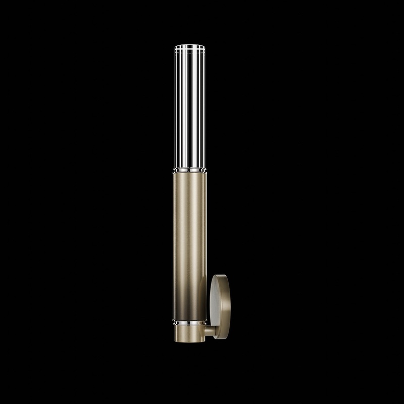 Antonia 21.75″H Sconce Ombre Bronze/Nickel/No Skin