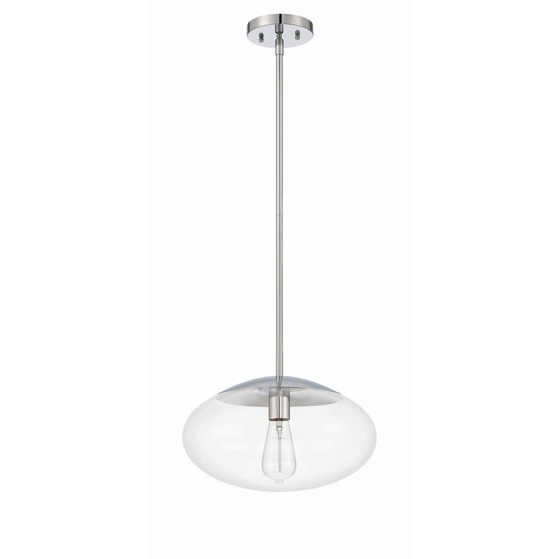Craftmade 56894-CH Gaze One Light Pendant Chrome