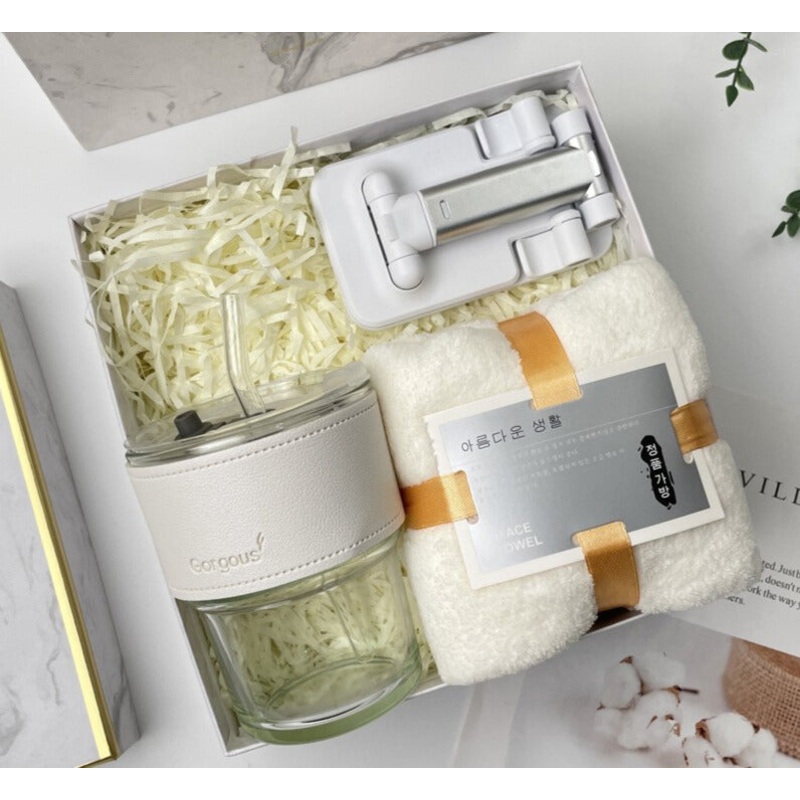 Gift Pack Hamper Cup Towel Phone Holder for Girl Boy Friends Family Birthday Christmas Party