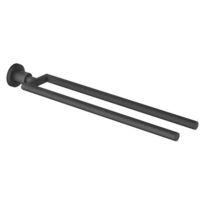 Towel Bar TARA 2-Piece Fixed Matte Black