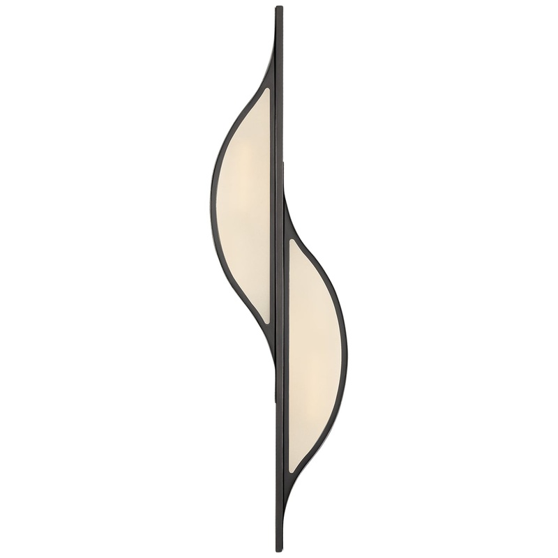 Two Light Wall Sconce from the Avant Collection in Bronze Finish by Visual Comfort Signature