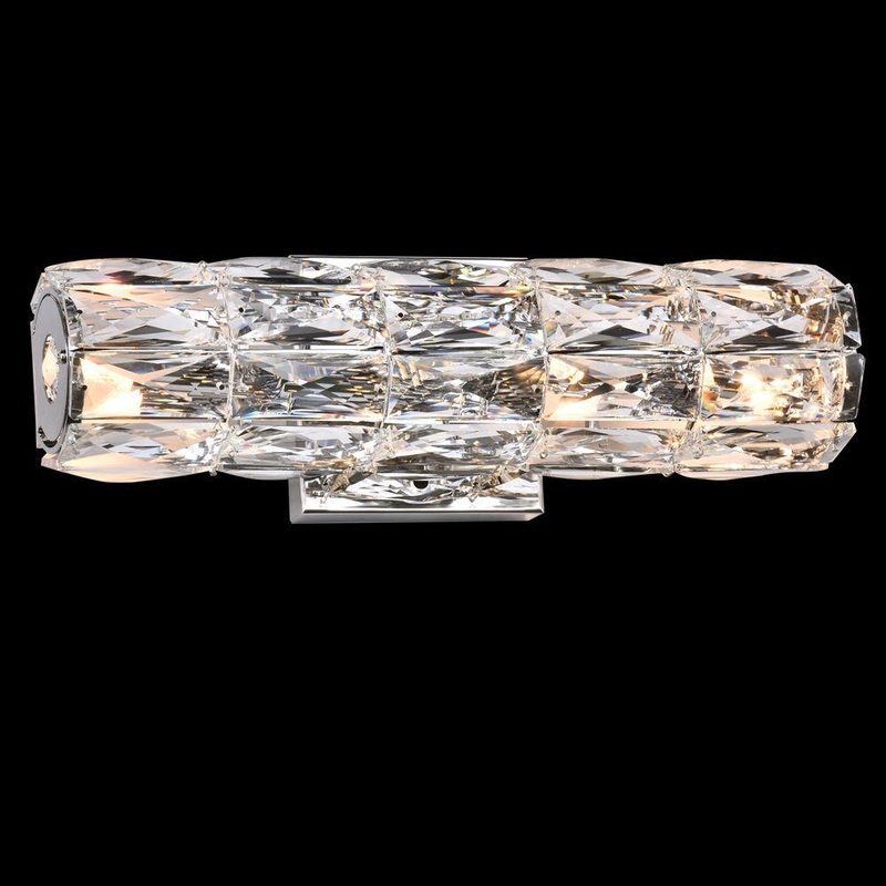 Urban 5-Light Wall Sconce Chrome