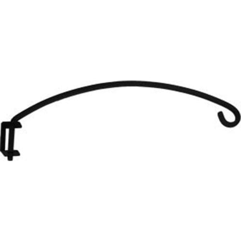 Village Wrought Iron PH-18-B Plant Hanger 18 Inch with Bracket with 2 3/4″H Bracket