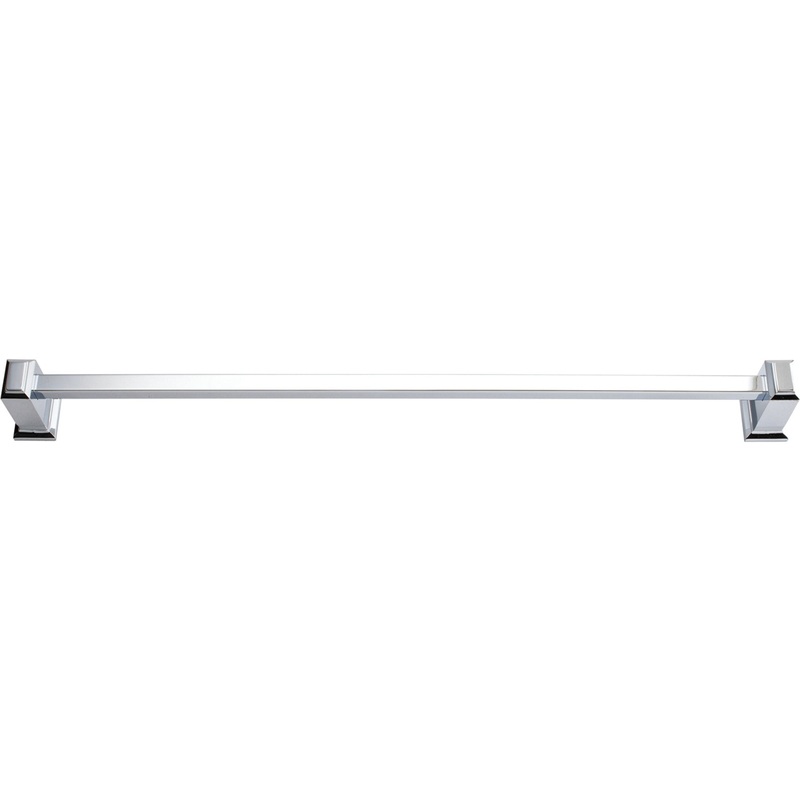 Atlas Homewares Sutton Place Bath Towel Bar 18 Inch Single Polished Chrome