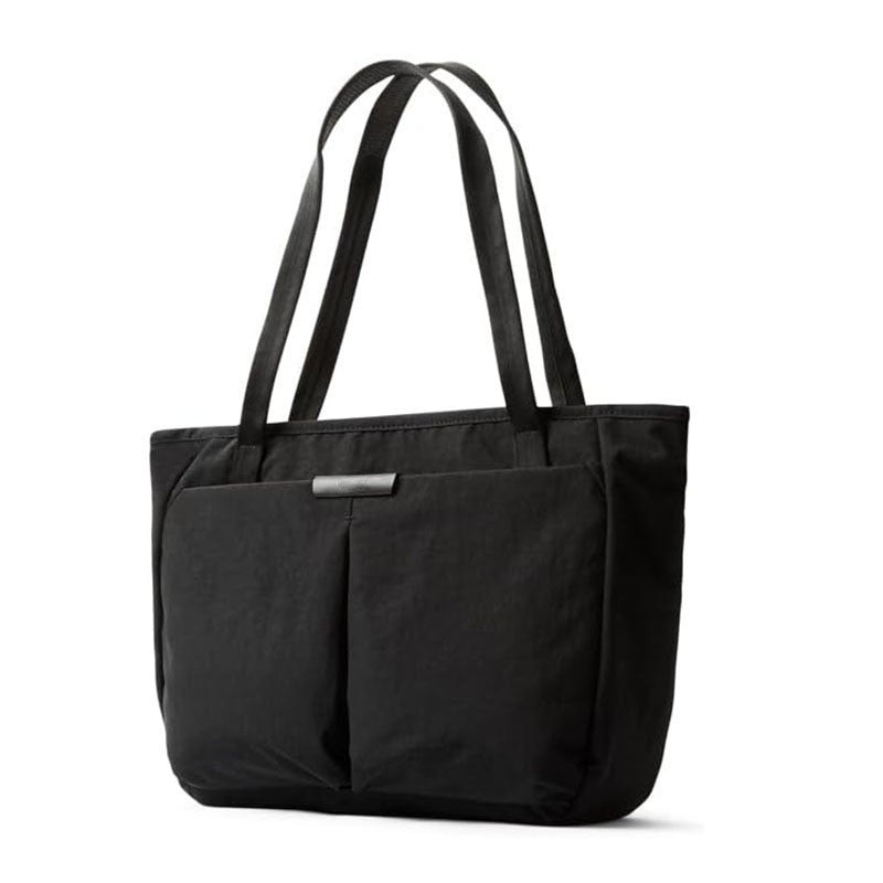 Black Waterproof Women’s Tote Shoulder Bag – Large Capacity with 15-Inch Laptop Pocket