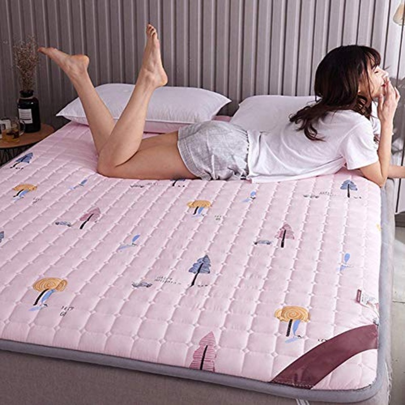 Z&HA Materasso 120X200cm, Coprimaterasso Futon Materassino da Pavimento Morbido Pieghevole Giapponese, Antiscivolo per La Casa
