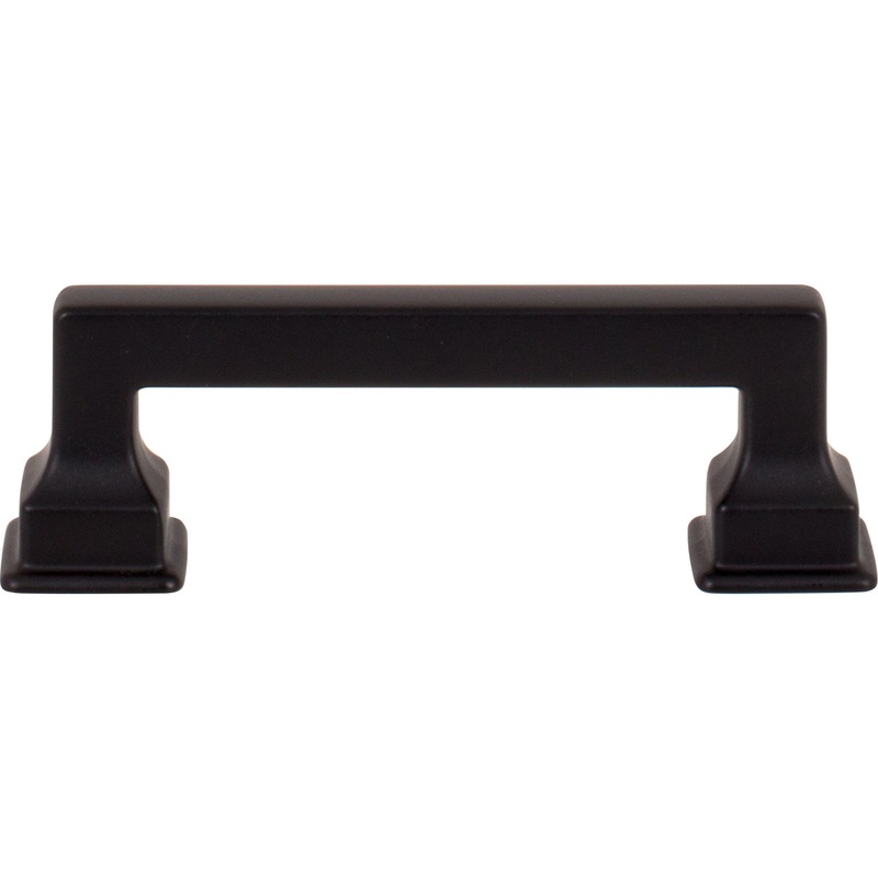 Atlas Homewares Erika Pull 3 Inch (c-c) Matte Black