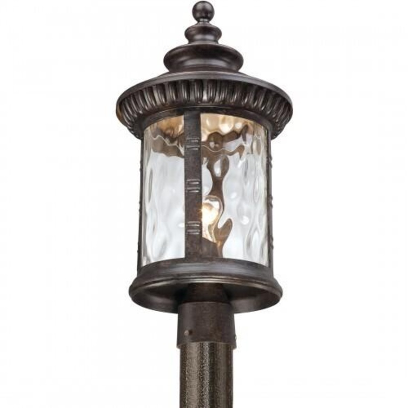 Quoizel CHI9011IB Chimera Outdoor post impr brnz Outdoor Lantern