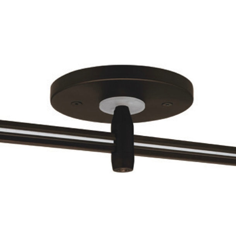 Single Feed Remote Canopy 4″  in Bronze Finish by Stone Lighting