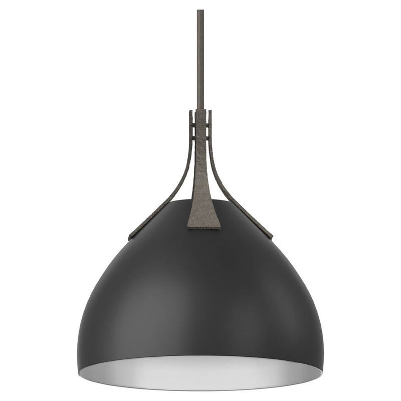 Summit Pendant Dark Smoke Black