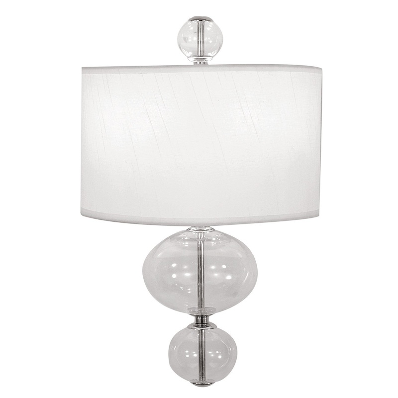 Crystorama 9921-CH-CL Pablo Two Light Wall Sconce Polished Chrome (Discontinued)