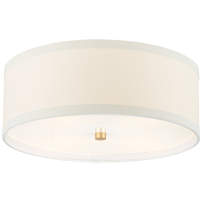 Four Light Flush Mount from the Walker Collection in Gild Finish by Visual Comfort Signature