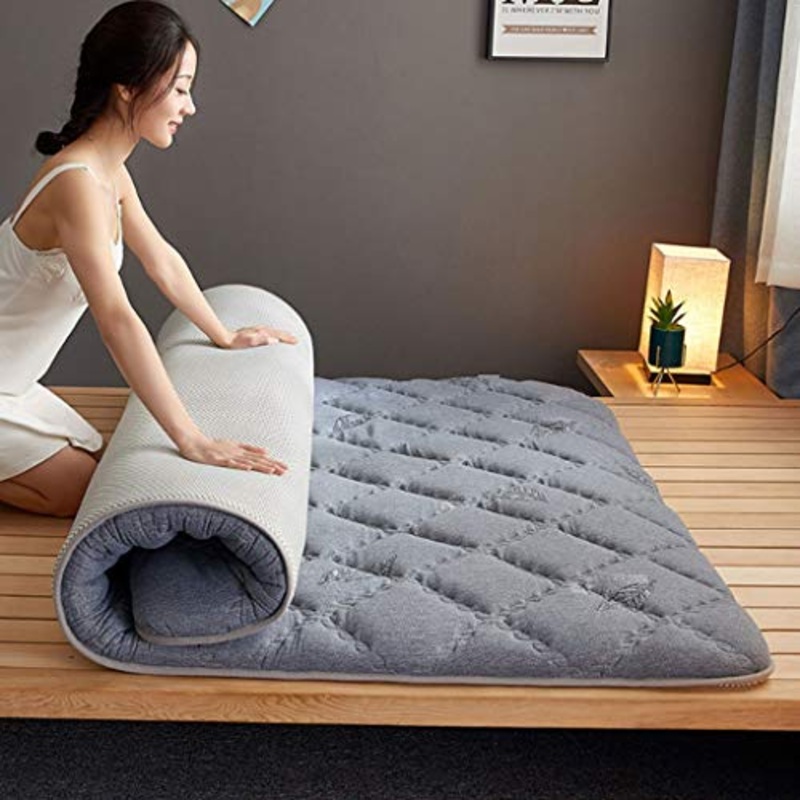 GLzcyoo Tradizionale futon Giapponese, stuoia strisciante, Tatami Materasso, Comfort Portatile, Materasso Piano Terra Sleeping Pad Pieghevole Mat Pigro della Base for Dormitorio Camera