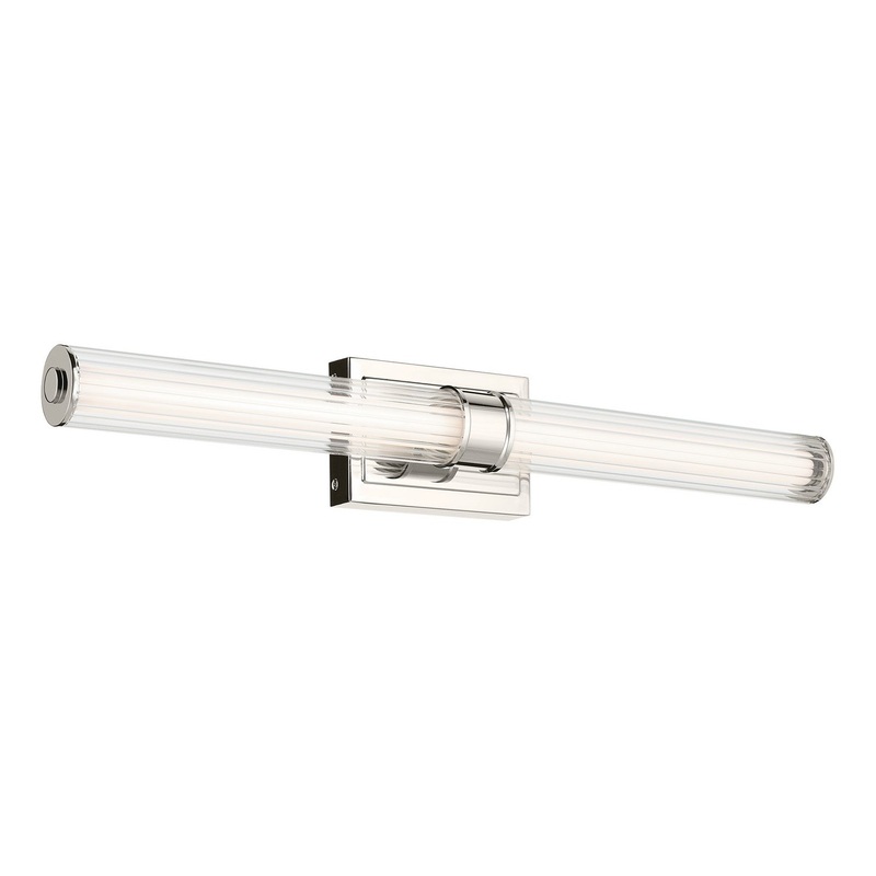Kichler 55197PNLED LED Linear Bath, Polished Nickel