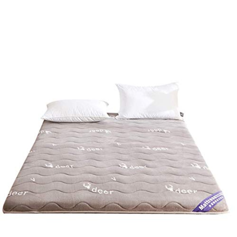 LJ Letto Matrimoniale Imbottito Tatami  conservato Warm Student Dormitorio Camera da Letto Sleeping Pad Tappetino Multifunzionale (Dimensioni : 180x200cm)