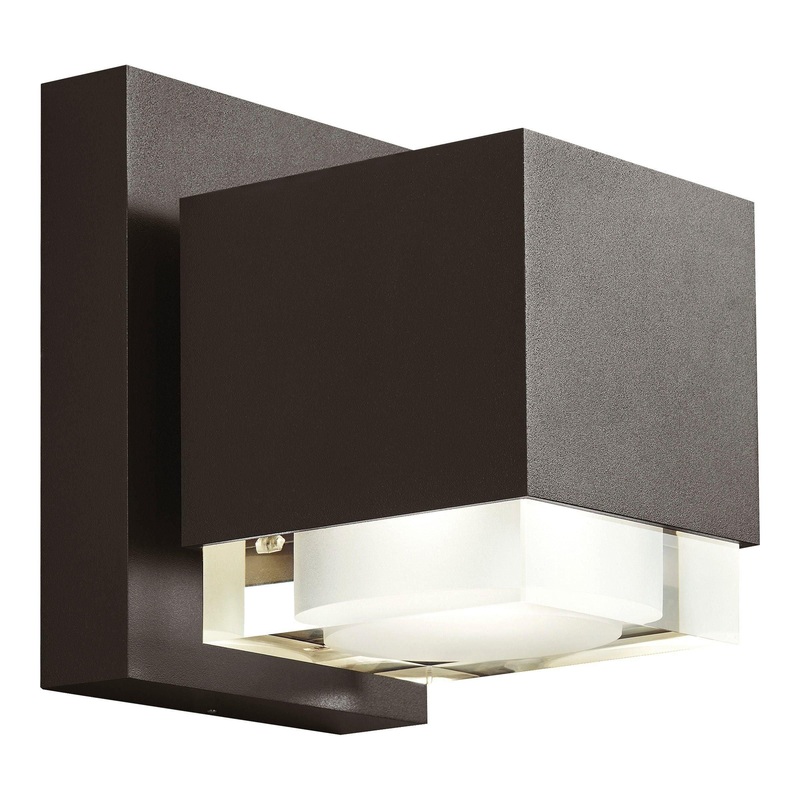 Voto 8 Outdoor Wall Downlight Bronze Surge Protection