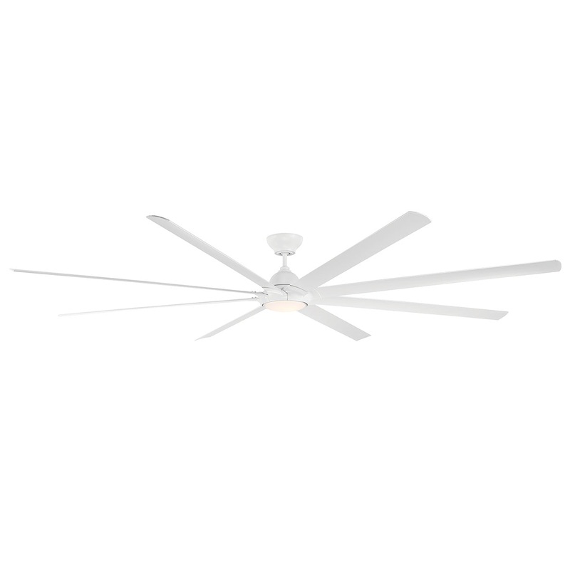120″Ceiling Fan from the Hydra Collection in Matte White Finish by Modern Forms Fans