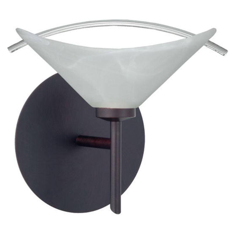 Besa 1SW-181304-BR Hoppi One Light Wall Sconce Bronze