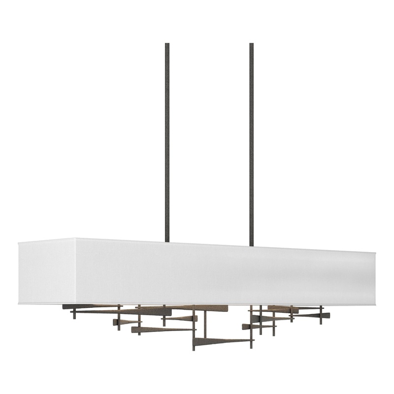 Cavaletti Pendant Natural Iron Natural Anna Shade (SF)
