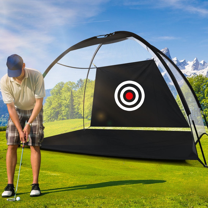 Centra 3M Golf Practice Net Hitting Black