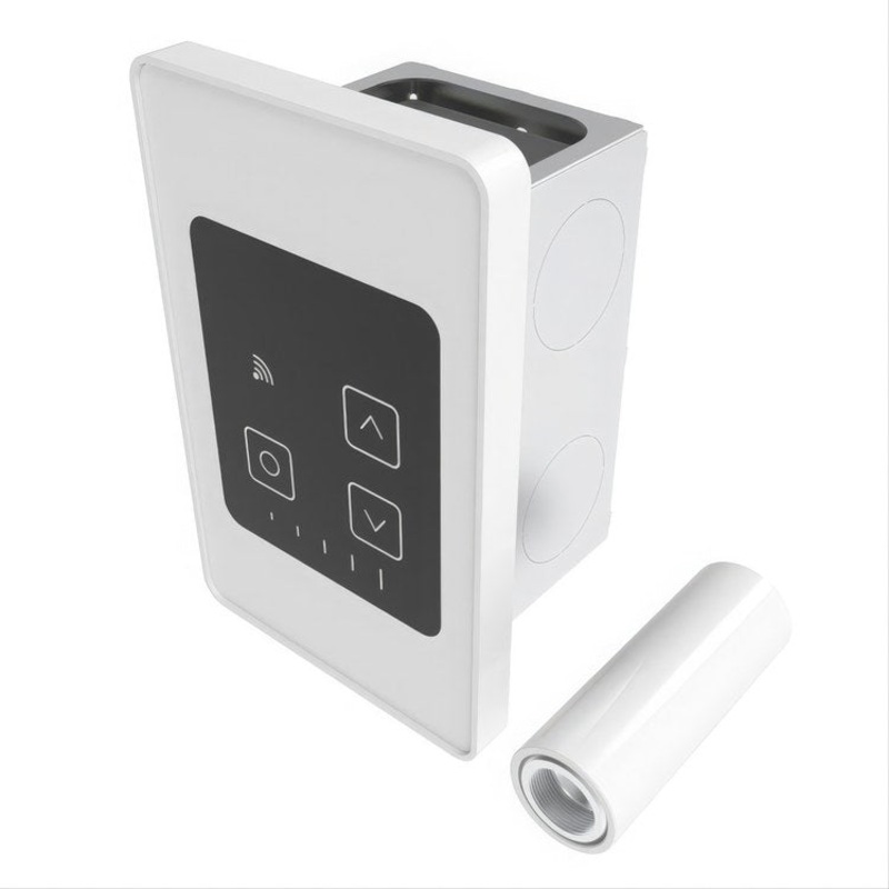 Digital Control Remote Wired Touch Heat White for Towel Warmers