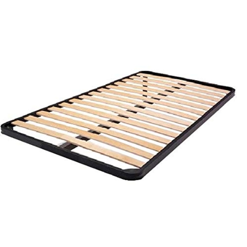 DOLCI SOGNI Rete Una Piazza e Mezza Senza Piedi, Rete da Incasso, Rete 120X200 per Letto una Piazza e Mezza, 100% Made in Italy, Rete a Doghe in Legno con Struttura Letto 120×200 in Ferro