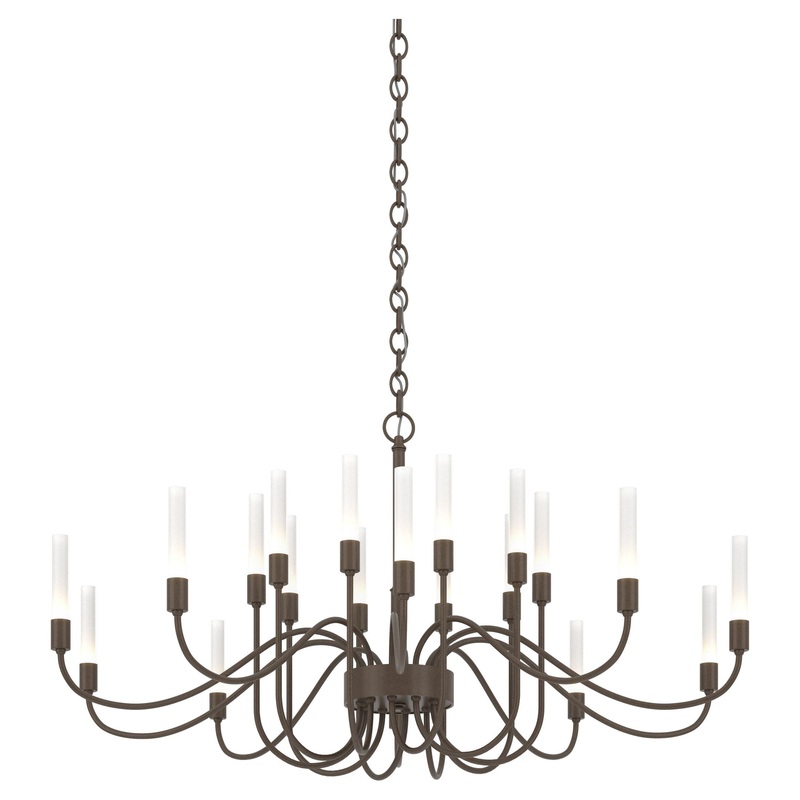 Lisse 20-Arm Chandelier Bronze