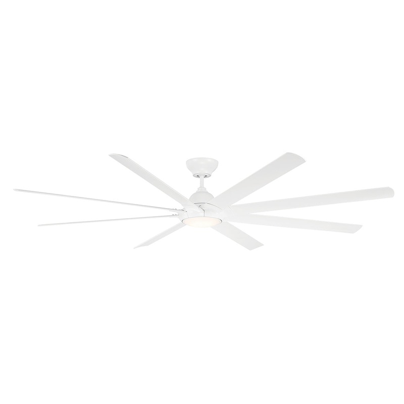 96″Ceiling Fan from the Hydra Collection in Matte White Finish by Modern Forms Fans