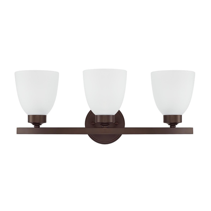 Capital Lighting 114331BZ-333 Jameson 3 Light Vanity Bronze