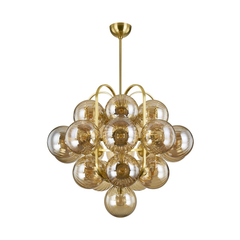 Corbett Lighting 476-45-VPB Cronus 21 Light Chandelier Vintage Polished Brass