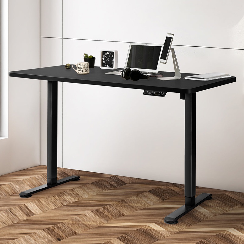 Levede Motorised Standing Desk Height 120cm Black 800x 1.5MM