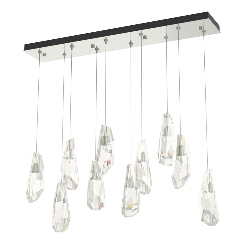 Luma 10-Light Large Crystal Pendant Sterling