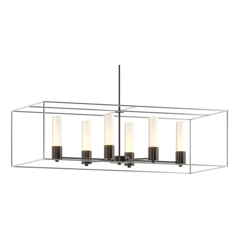 Portico Pendant Oil Rubbed Bronze Vintage Platinum Opal Glass (GG)